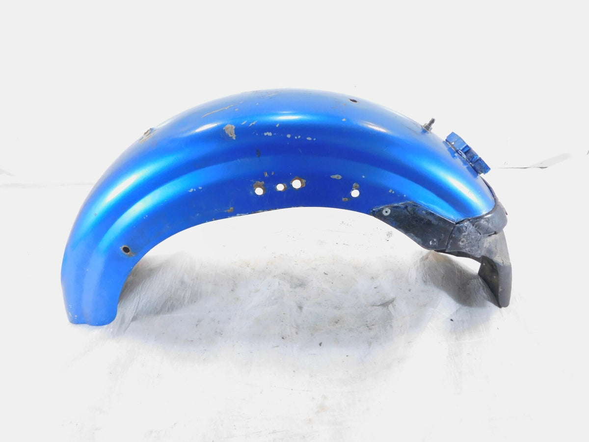 1981-1993 Harley Davidson Sportster 883 1100 1200 Blue Rear Wheel Cover Fender - C3 Cycle