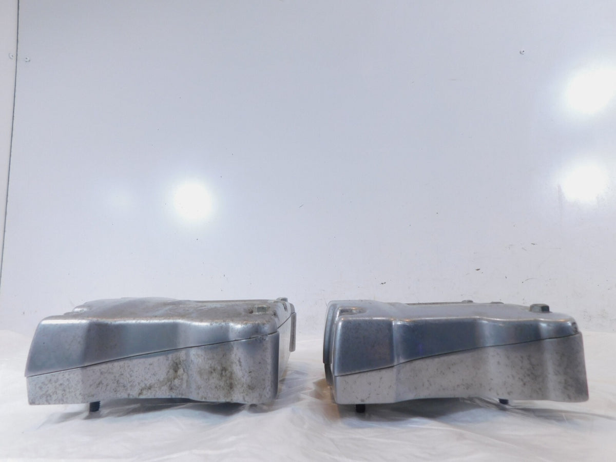 Harley Polished Twin Cam Touring Dyna Softail Cylinder Head Rocker Boxes & Arms - C3 Cycle