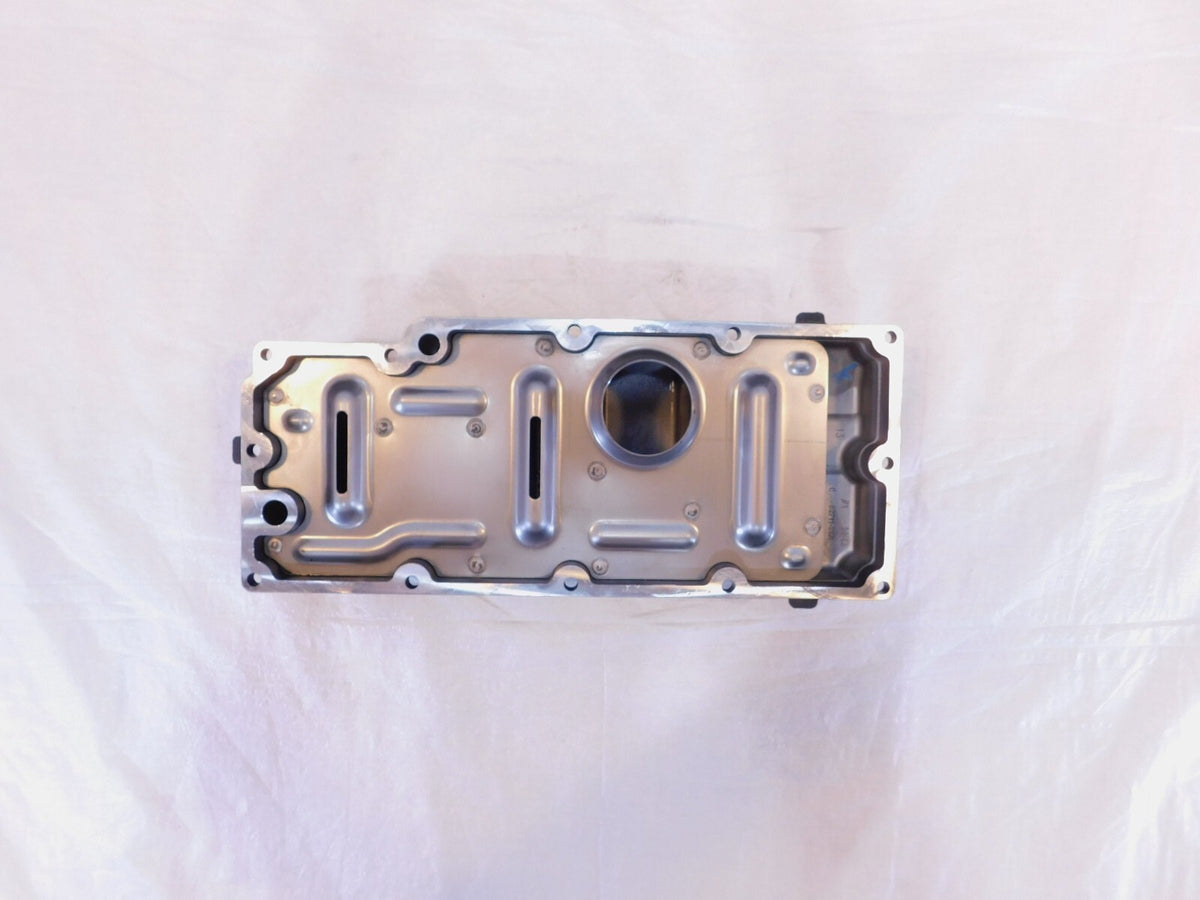 Harley Transmission Road King Street Electra Glide Black Oil Pan Tray  w/ Baffle - C3 Cycle