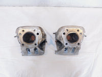 Harley Davidson Sportster 883 Hugger & Custom Silver Cylinder Heads w/ Valves - C3 Cycle