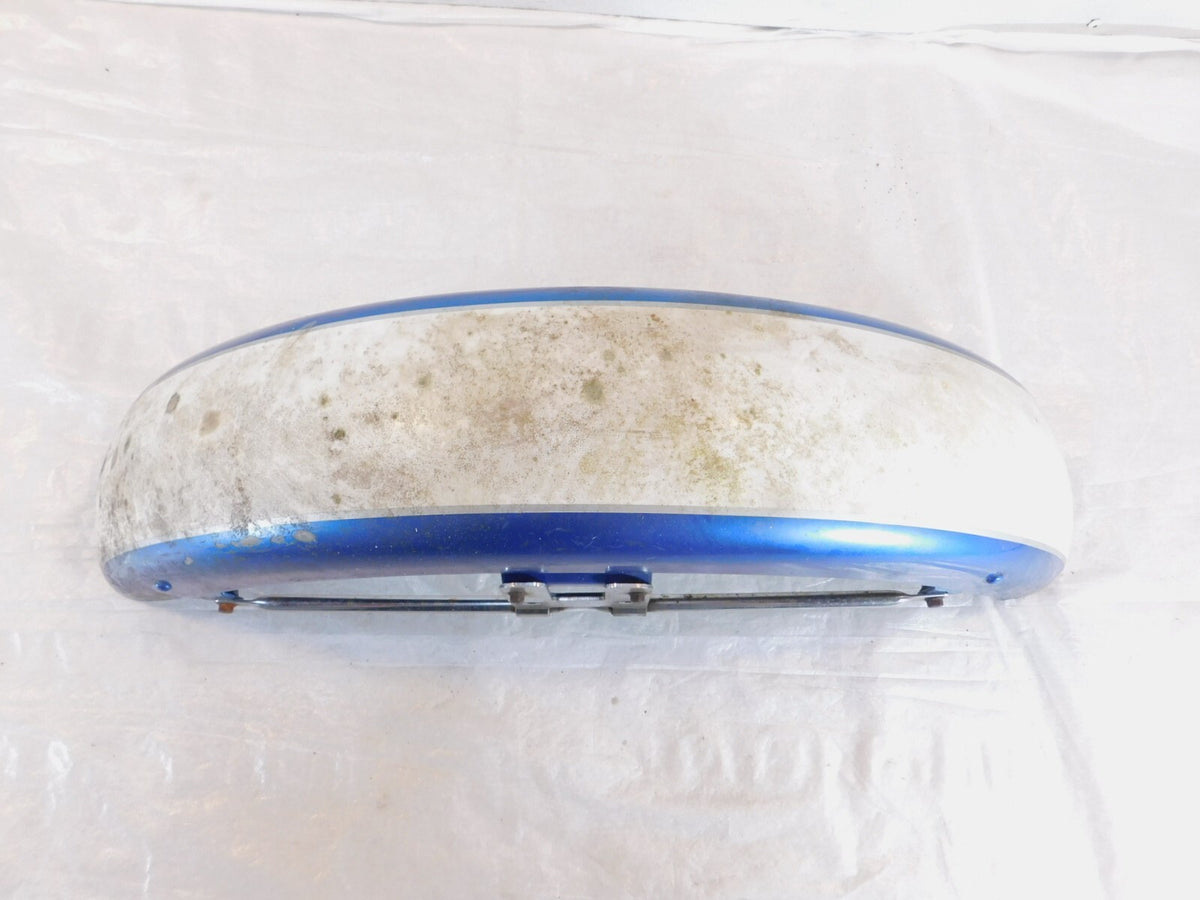 1992 & 1993 Kawasaki Vulcan 88 1500A Blue Front Wheel Fender Mudguard Cover - C3 Cycle
