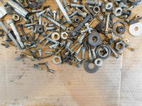 2012 12 Piaggio Vespa LX 50 Miscellaneous Engine Nuts Bolts Brackets Parts Lot - C3 Cycle