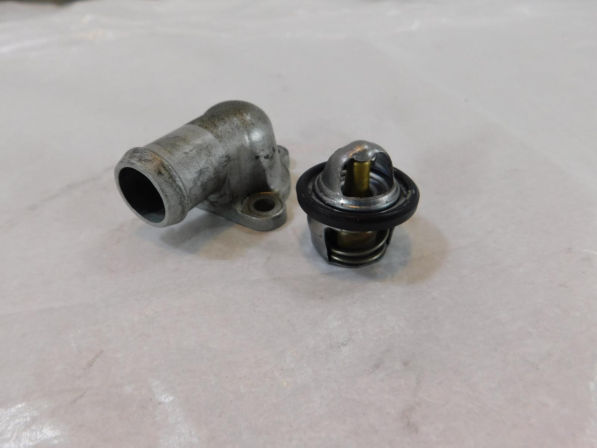 Kawasaki KLR650 KL650 KLR250 Mohave 250 Water Coolant Thermostat & Housing Cover - C3 Cycle