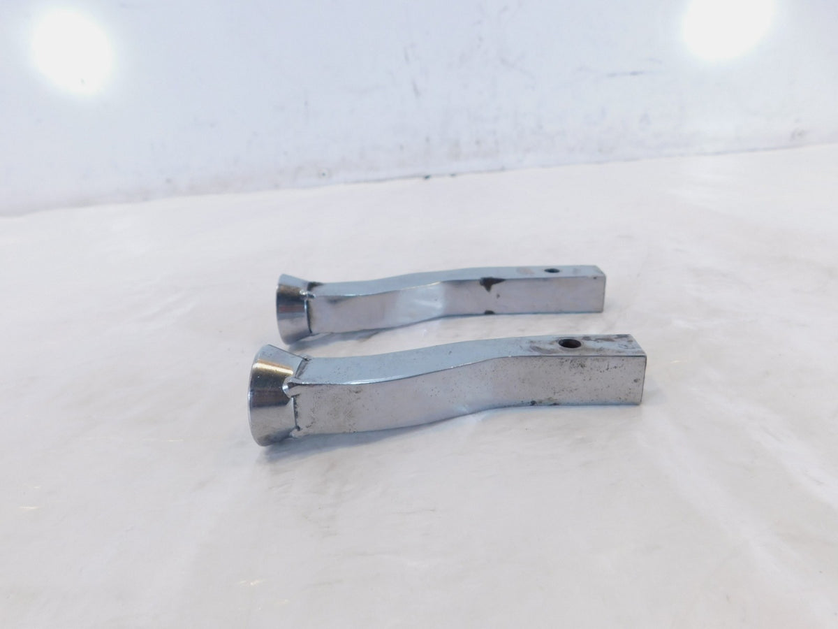 Harley Davidson Sportster 883 1200 Chrome Forward Control Foot Peg Brackets - C3 Cycle