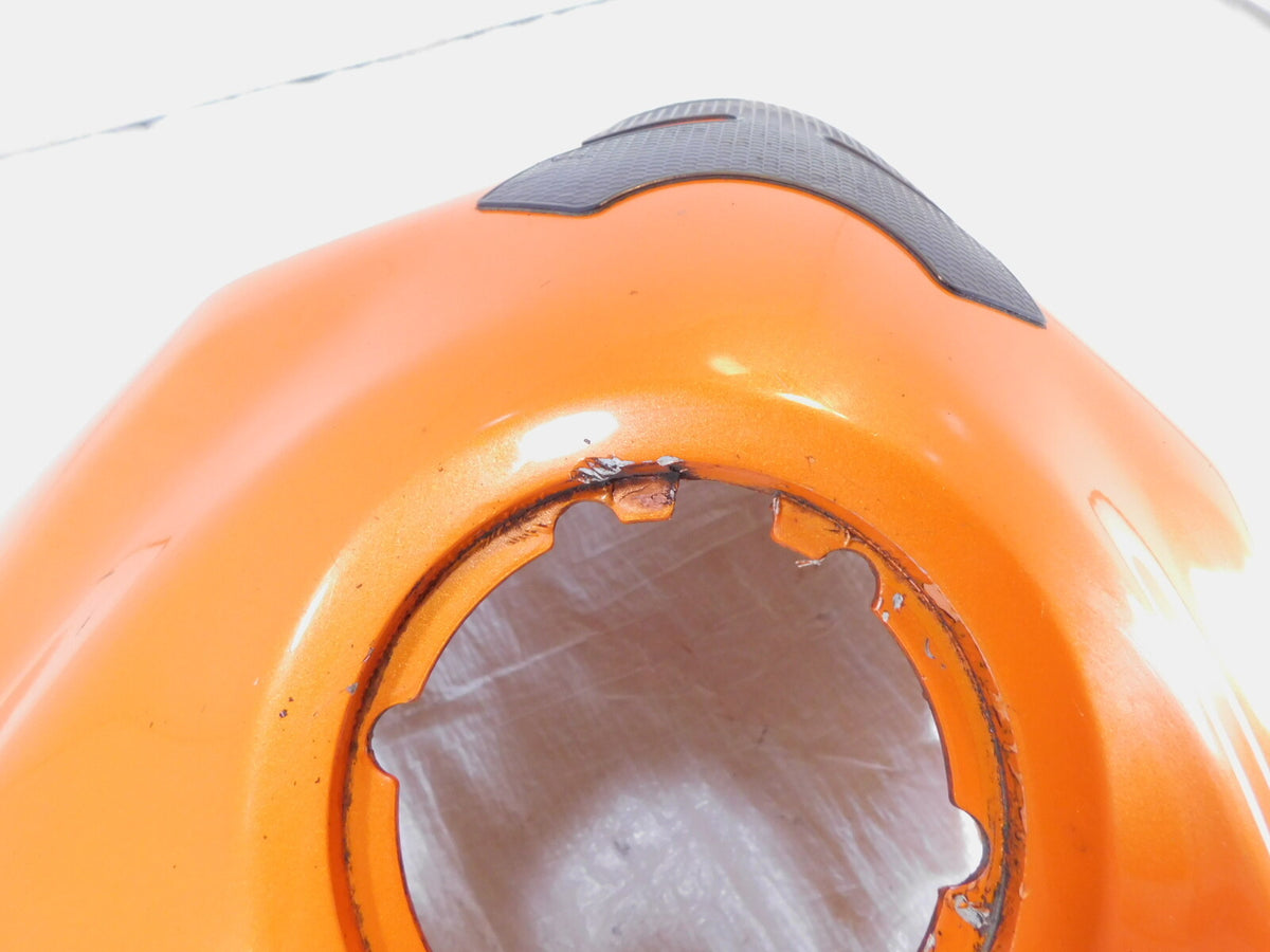 2007-2009 Aprilia Shiver 750 SL750 Orange Gas Petrol Fuel Tank Cover Cowling - C3 Cycle