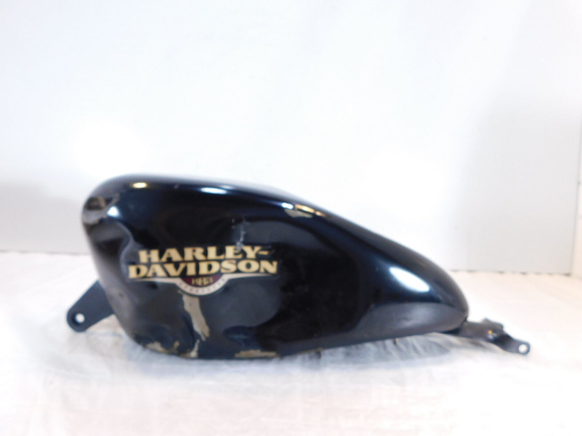 Dented Harley Sportster 883 Iron 1200 Nightster Black Fuel Gas Petrol Tank - C3 Cycle
