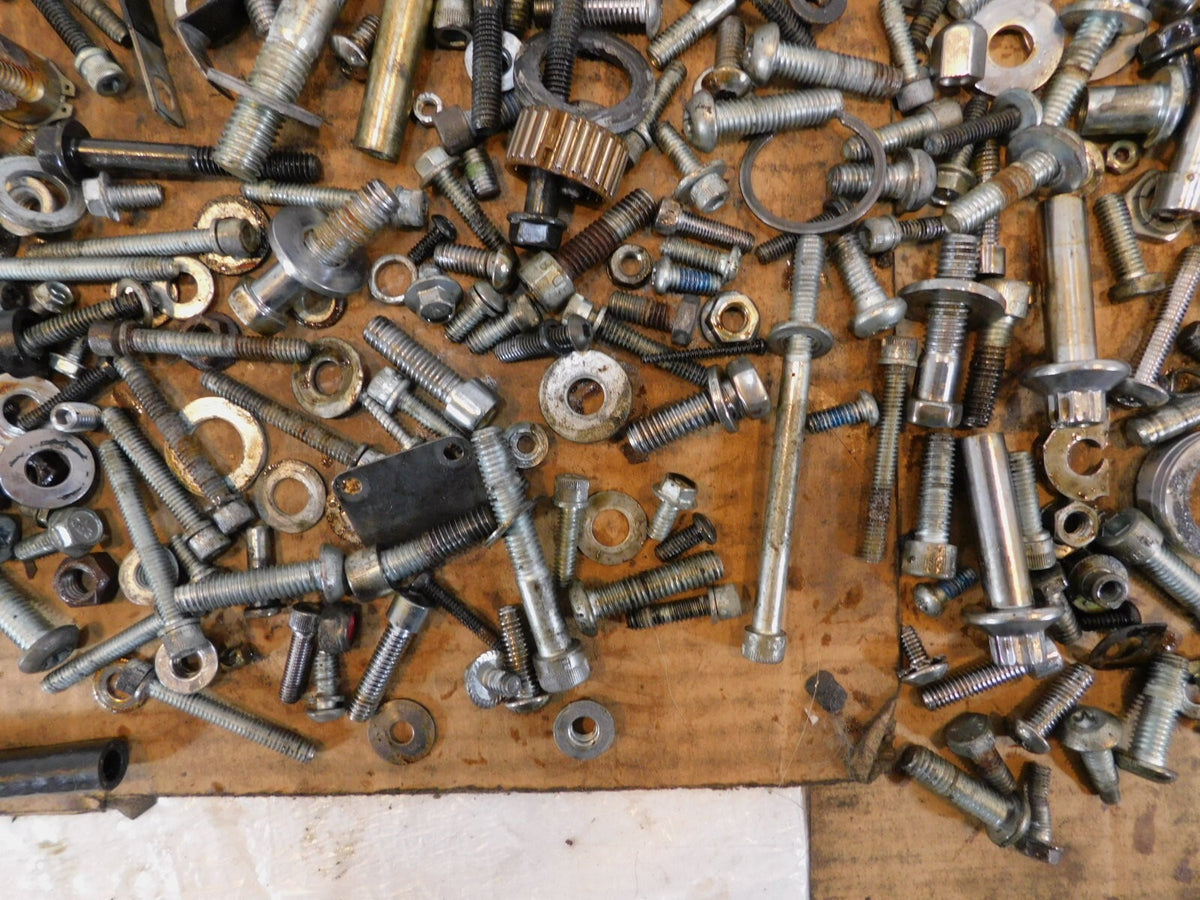 07 Harley Davidson Sportster XL1200C Custom Nuts Bolts Brackets Parts Box Lot - C3 Cycle