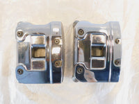 Harley Davidson Touring Electra Glide & FXR & Softail Rocker Arms & Chrome Boxes - C3 Cycle