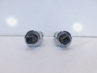 Harley Davidson Dyna Wide Glide & Street Bob Chrome Rear Shock Absorbers 12" - C3 Cycle