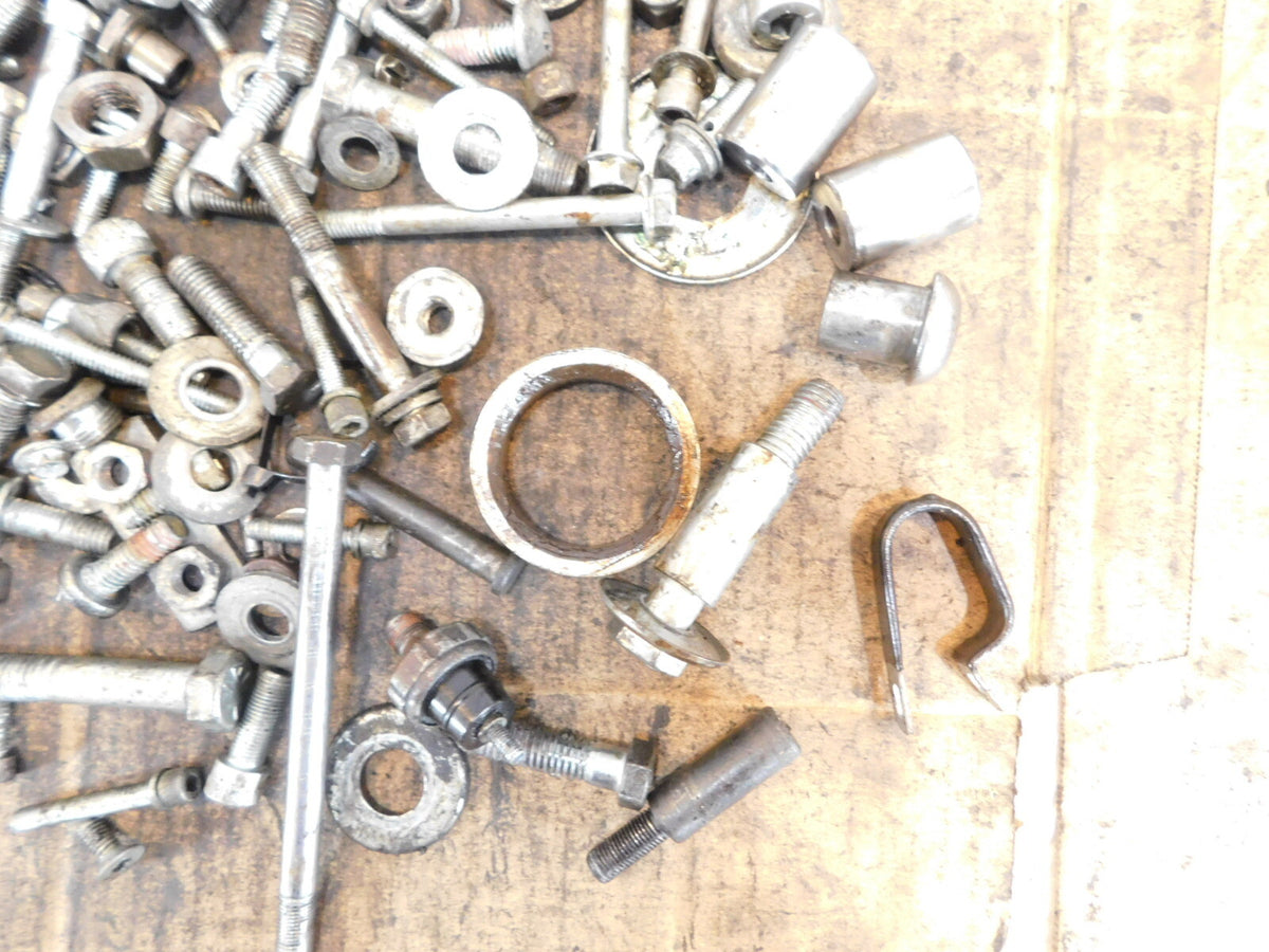 1996 Harley Davidson Sportster 883 Nuts Bolts & Brackets Parts Box Lot - C3 Cycle