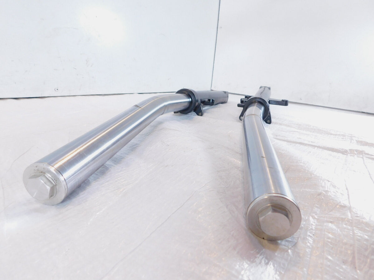 2013 13 Suzuki GW250 Inazuma 250 L3 Front Suspension Fork Leg Tube Shocks - Bent - C3 Cycle