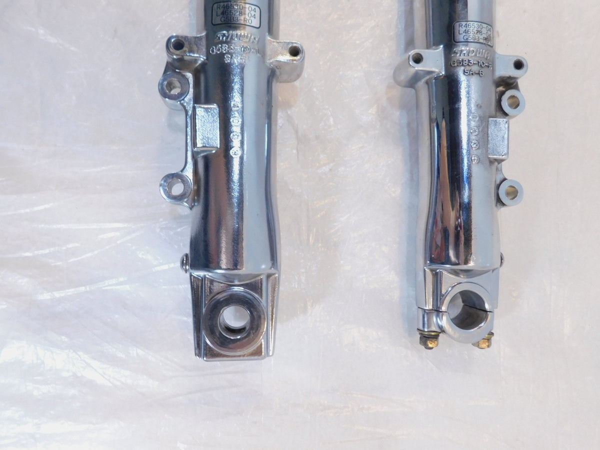 Harley Davidson Chrome Touring Electra Glide Classic & Ultra Classic Front Forks - C3 Cycle