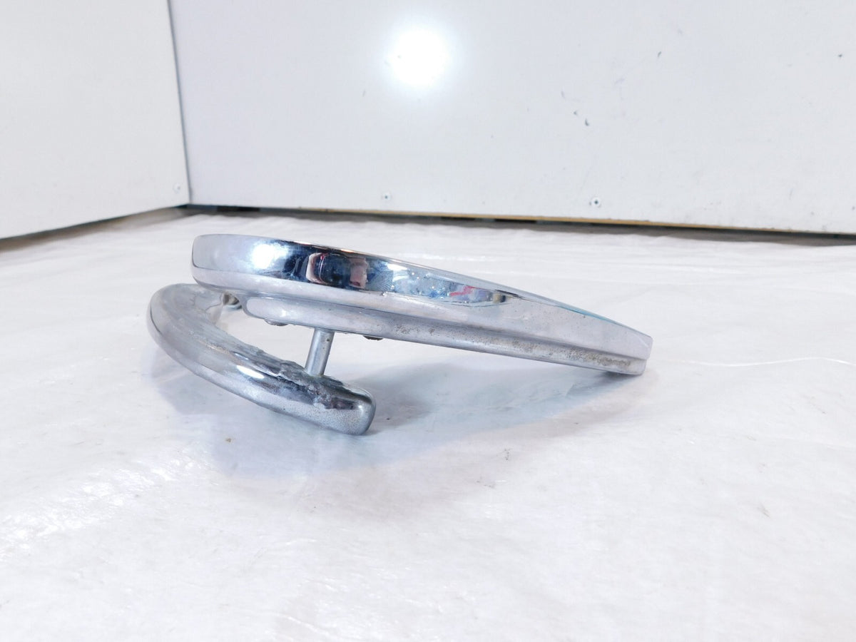 Harley FXR & Softail & Dyna & Sportster Rain Drop Left Chrome Rear View Mirror - C3 Cycle