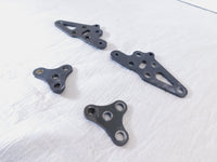 2008-2017 Victory Vision Touring & Ness Engine Motor Mount Front & Rear Brackets - C3 Cycle