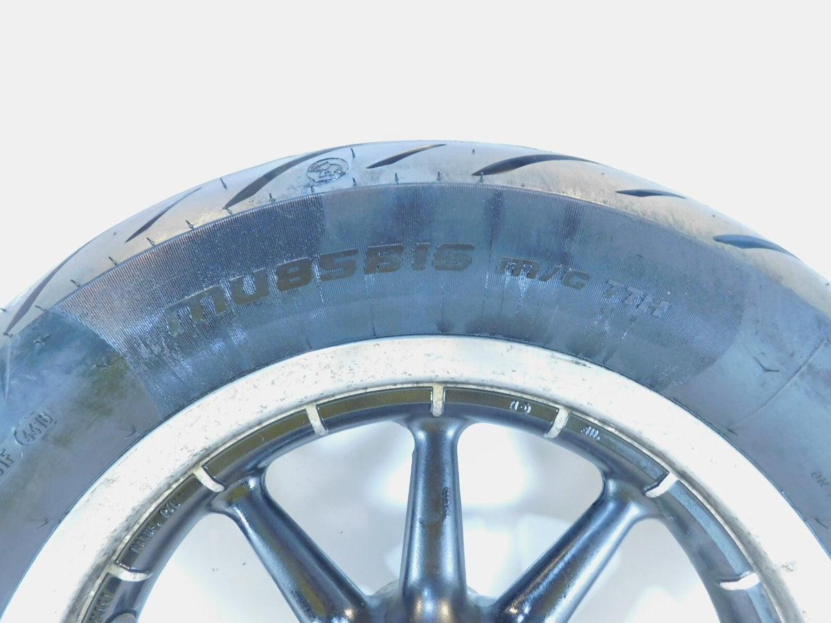 Harley Davidson Touring Road Street & Electra Glide Black Rear Wheel Rim & Tire - C3 Cycle
