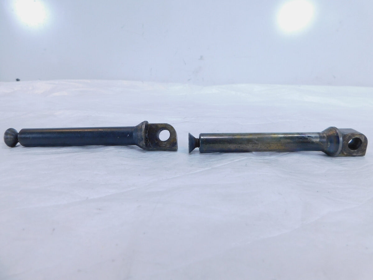 Harley Davidson Touring FXR Dyna Sportster & Softail Metal Footpegs Footrests - C3 Cycle
