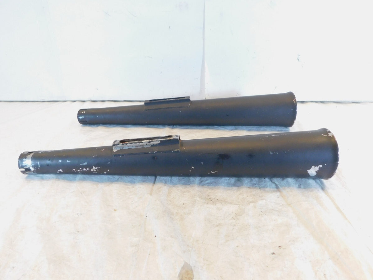 1998-2003 Triumph Thunderbird Sport Black Exhaust System Muffler Silencers