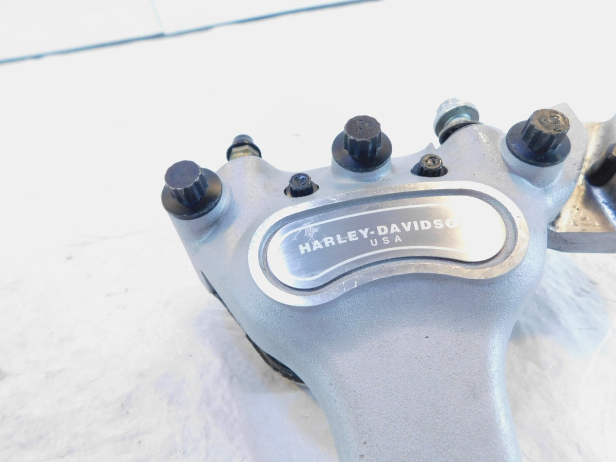2002-2004 Harley Davidson V-Rod VRSC Vrod Silver Rear Wheel Brake Disc Caliper