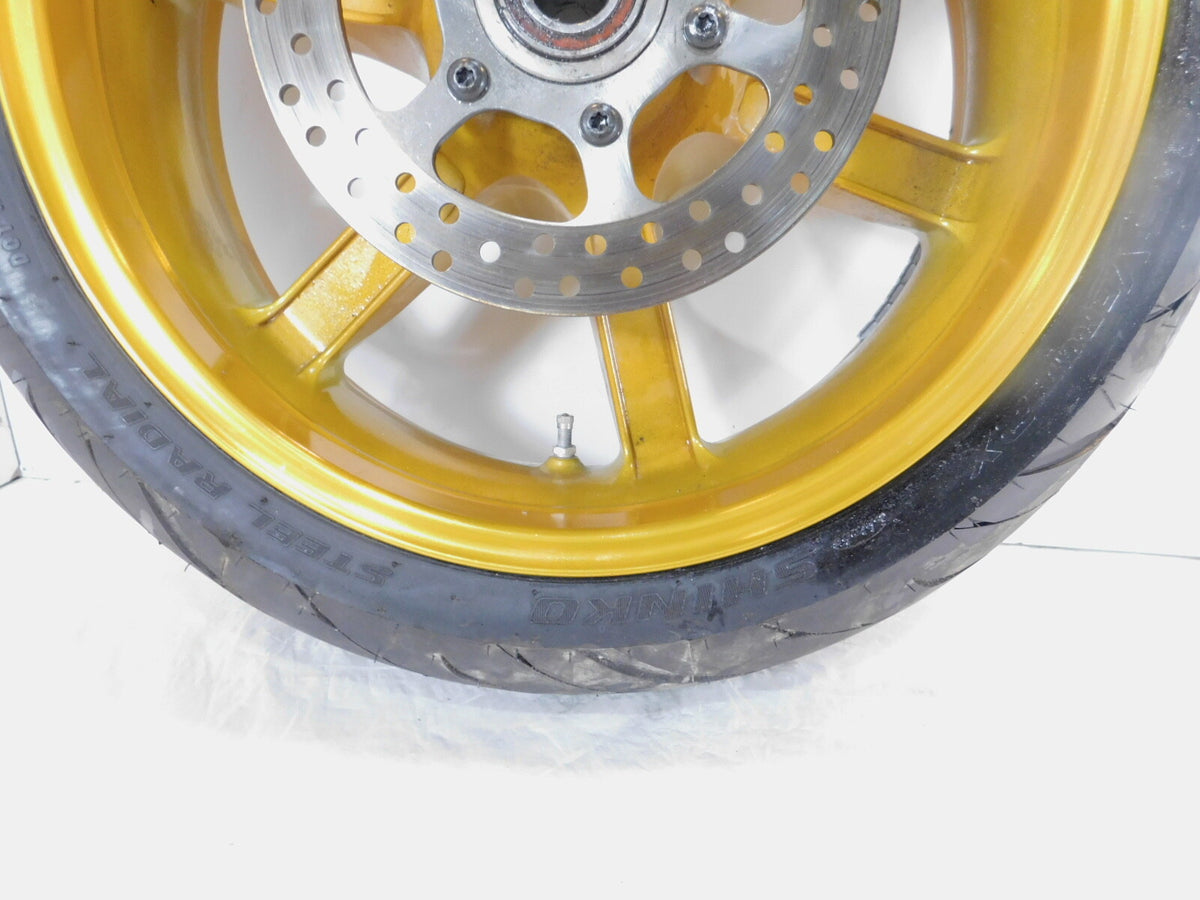 Buell XB9R XB12R Firebolt & Lightning & 1125 Gold Mag Rear Wheel Rim & Tire - C3 Cycle