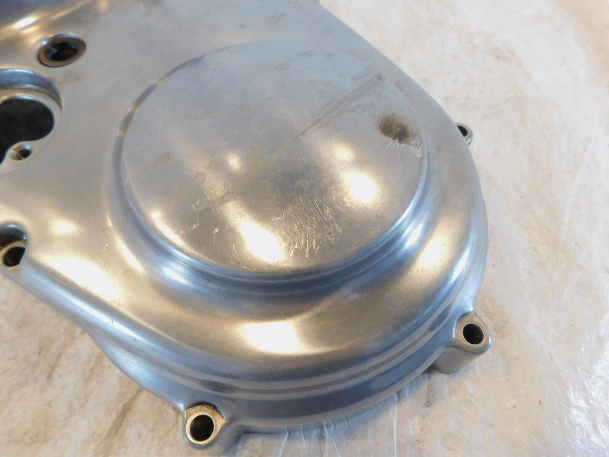 Harley Sportster 883 1200 Polished Left Engine Motor Primary Chain Cover - C3 Cycle