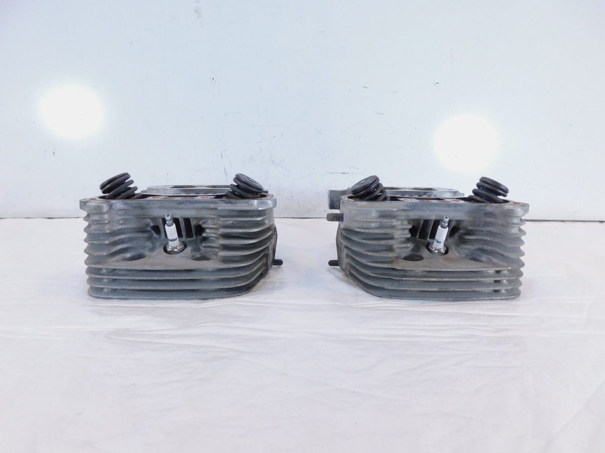 Harley Davidson Sportster 883 Hugger & Custom Silver Cylinder Heads w/ Valves - C3 Cycle