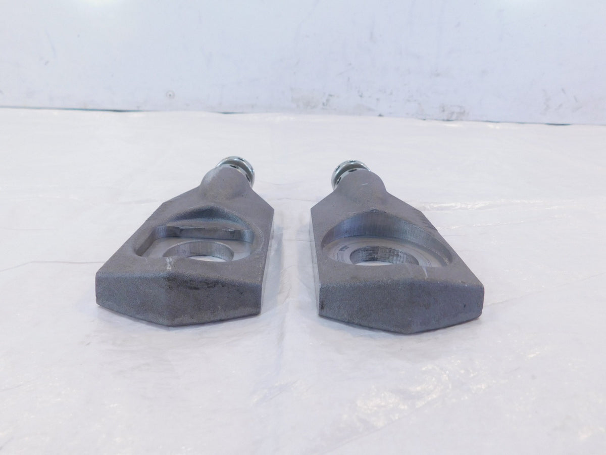 Ducati Superbike 749 749S & 999 999S Rear Wheel Slider Shoe Axle Chain Adjusters - C3 Cycle