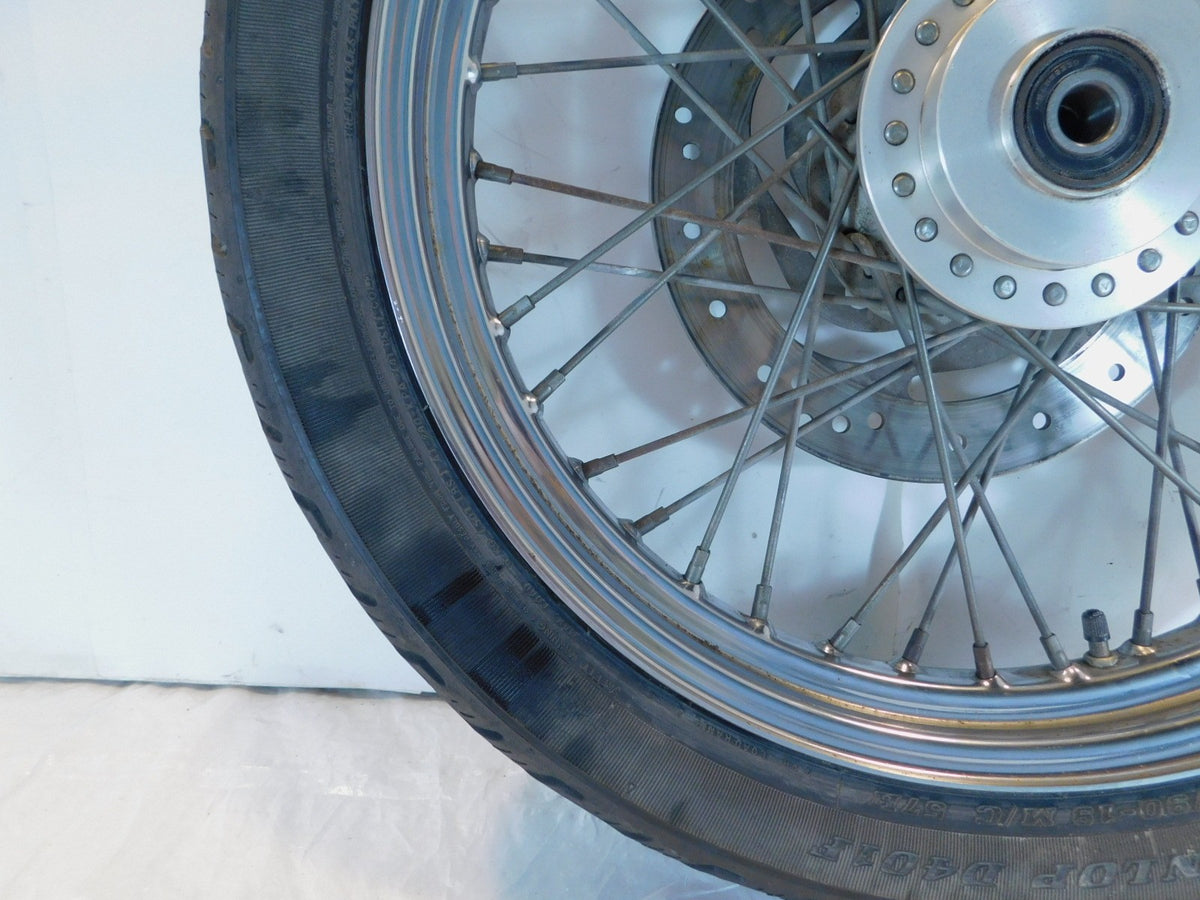 2000-2007 Harley Davidson Sportster 883 & 1200 19" Inch Laced Front Wheel - C3 Cycle
