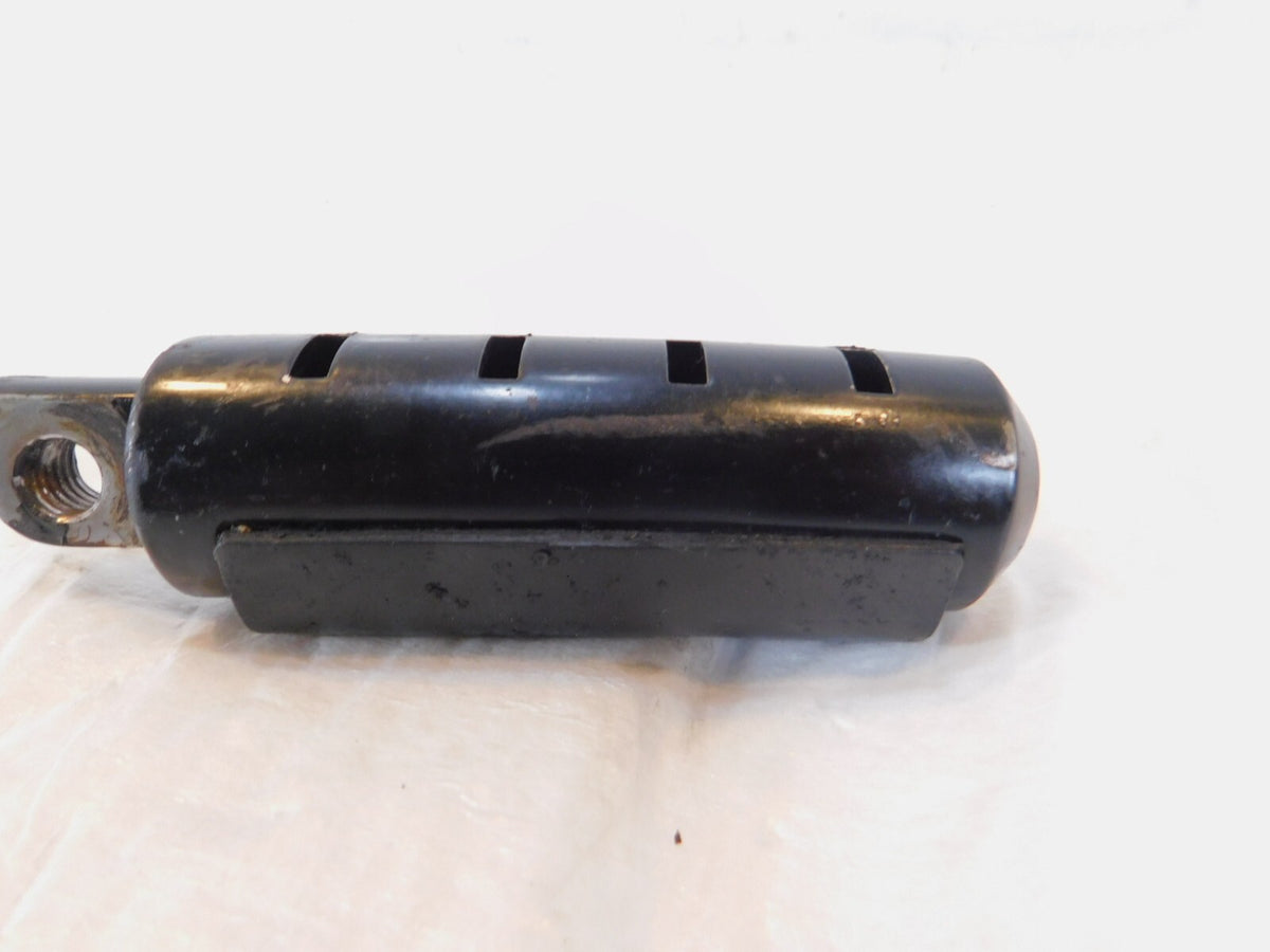 Harley Touring FXR Dyna Sportster & Softail Black & Rubber Footpeg Footrest - C3 Cycle