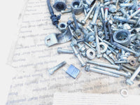 2009 Harley Davidson Dyna FXDB Street Bob Engine Nut Bolt Brackets Parts Box Lot - C3 Cycle