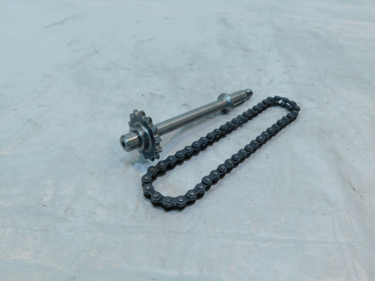 2007-2016 & 2019 Suzuki Burgman AN400 Engine Motor Oil Pump Drive Shaft & Chain - C3 Cycle