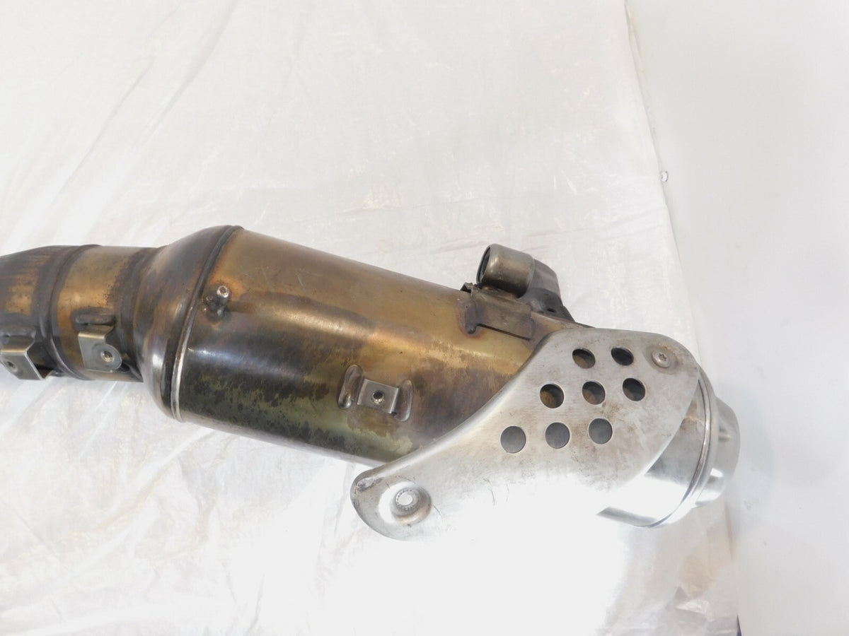 1999-2003 BMW F650GS & Dakar Left Rear Muffler & Exhaust Header Manifold Pipe - C3 Cycle
