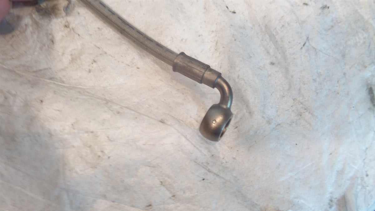 2002 Ducati Monster 620 Rear Brake Master Cylinder To Caliper Hose Line - C3 Cycle
