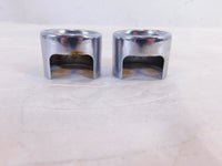 Harley Davidson Sportster 883 & 1200 Rear Shock Absorber Upper Mount Bolt Covers - C3 Cycle