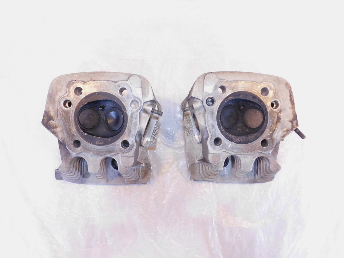 Harley Davidson Sportster 883 Hugger & Custom Silver Cylinder Heads w/ Valves