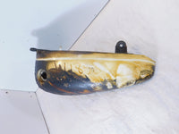 03 2003 Indian Gilroy Scout Left Side Fuel Gas Petrol Tank White- Rusty - C3 Cycle