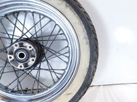 Harley Davidson Softail Heritage Classic Spoked Front Wheel Rim w/ Tire -Bent - C3 Cycle