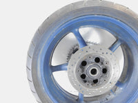 2003-2009 Yamaha YZFR6S YZF R6S & YZFR6 R6 Blue Rear Wheel Rim and Rotor - Bent - C3 Cycle
