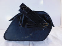 Viking Left & Right Motorcycle Slanted Black Left Saddlebag Saddle Side Bag - C3 Cycle