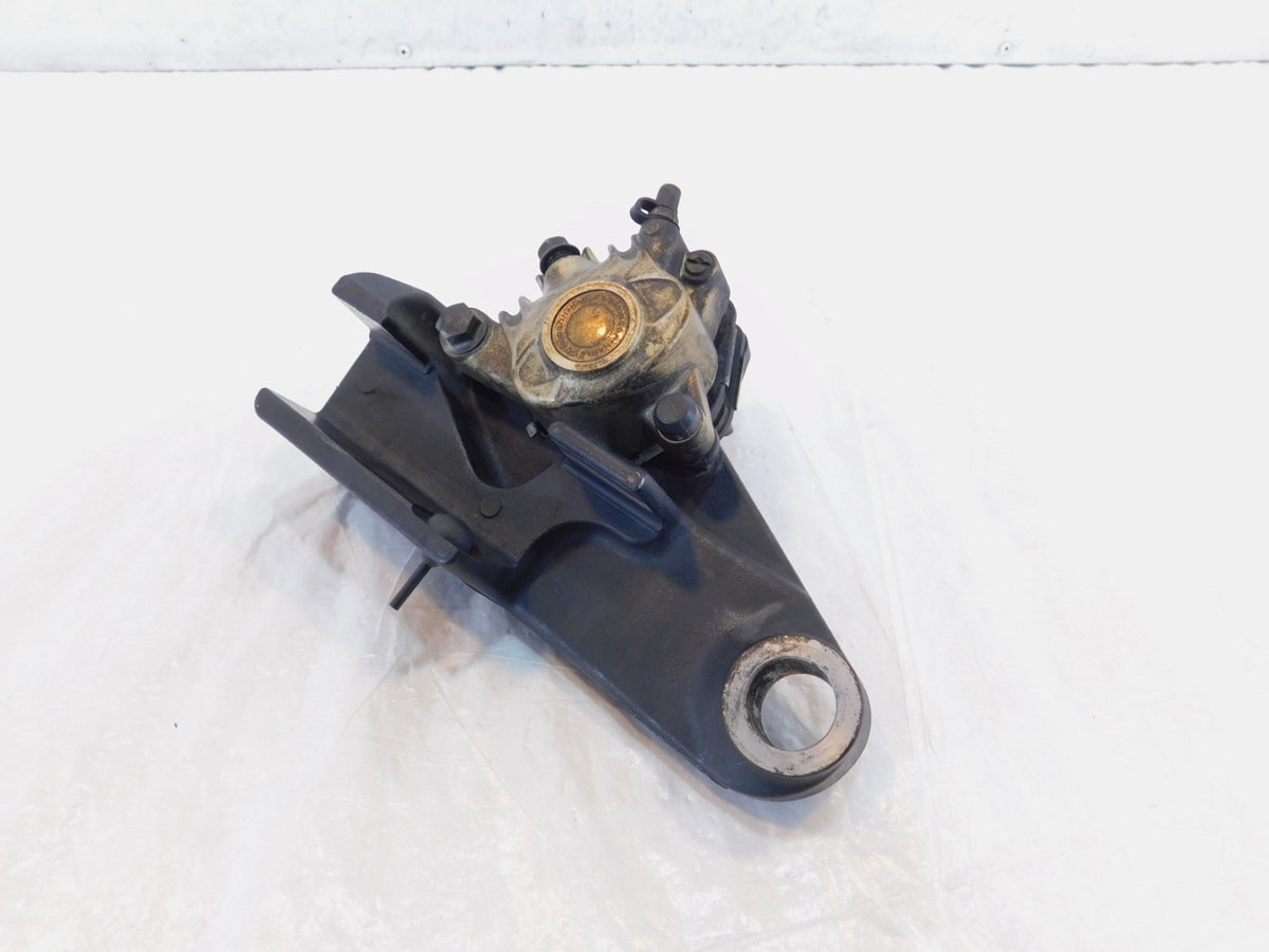 Harley Sportster 883 1200 Rear Wheel Foot Brake Caliper & Bracket - Heat Damage - C3 Cycle