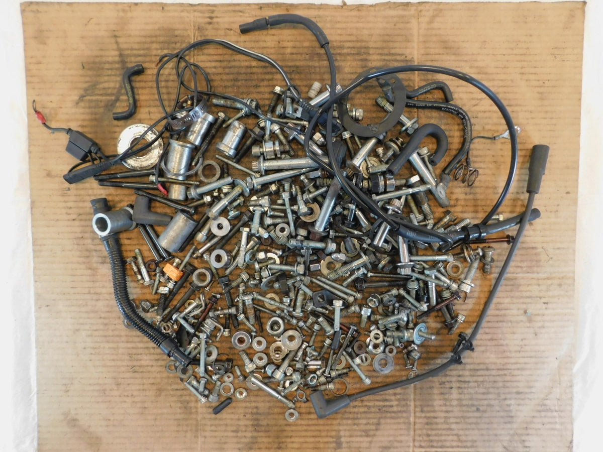 2005 05 Harley Davidson Softail Deluxe Classic Nuts and Bolts Parts Box Lot - C3 Cycle