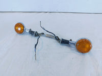 Yamaha Virago 700 750 1100 XV750 Front Turn Signal Indicators w/ Mount Bracket - C3 Cycle