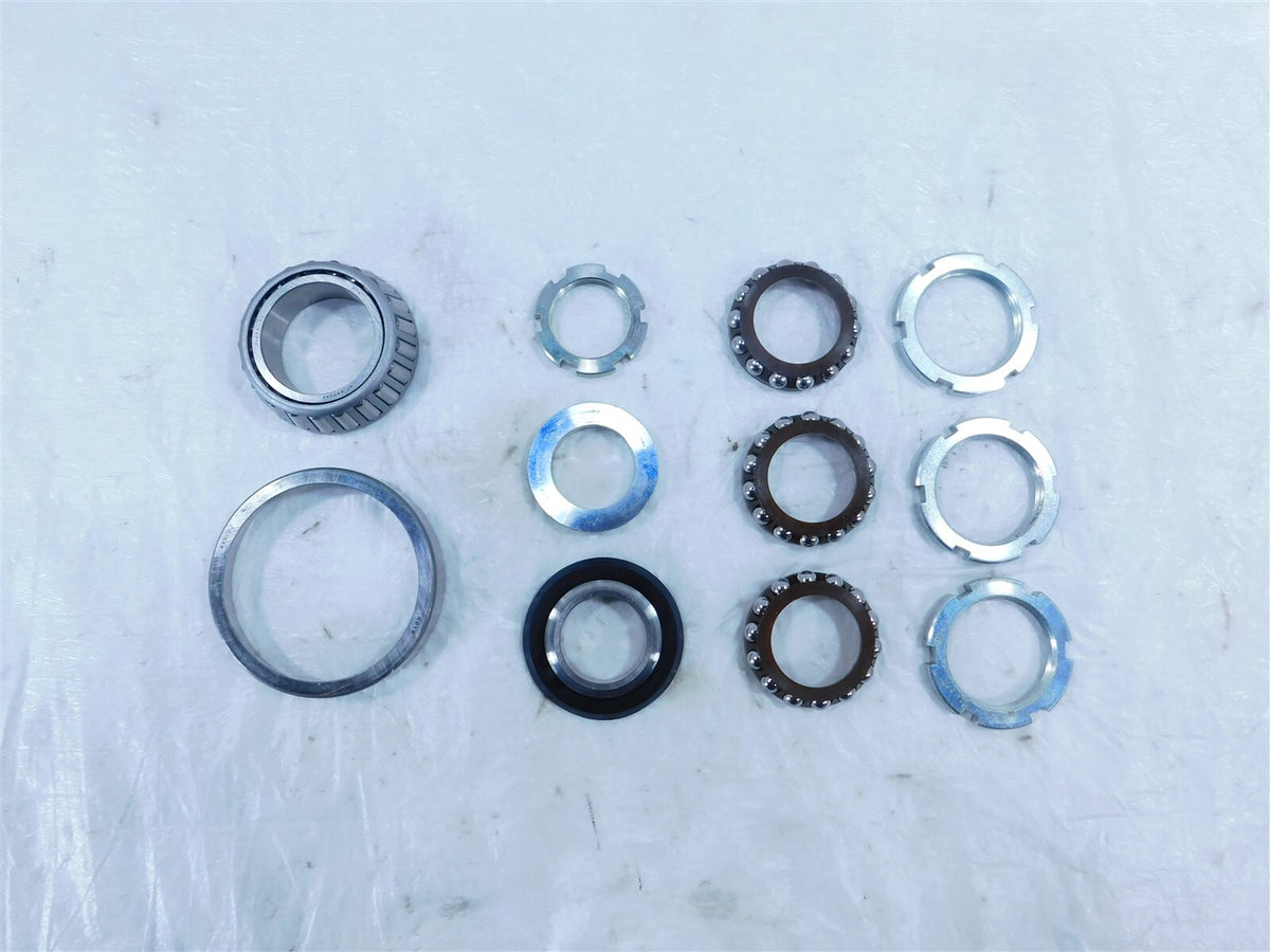 2019 19 Yamaha Niken MTX9 MXT850 Steering Head Stem Column Fork Bearings & Nuts - C3 Cycle