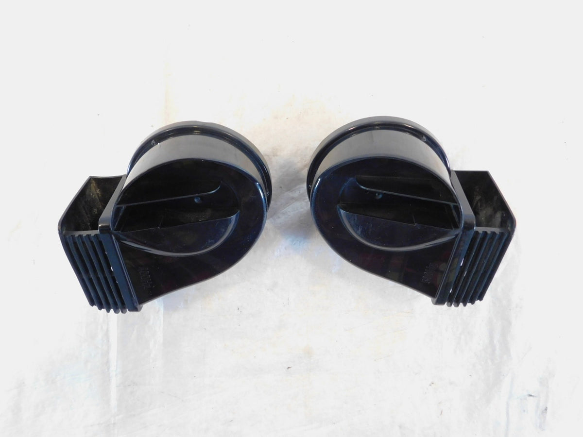 Harley Davidson Touring Dyna Softail & Sportster Black Moto Horn Dual Horns - C3 Cycle