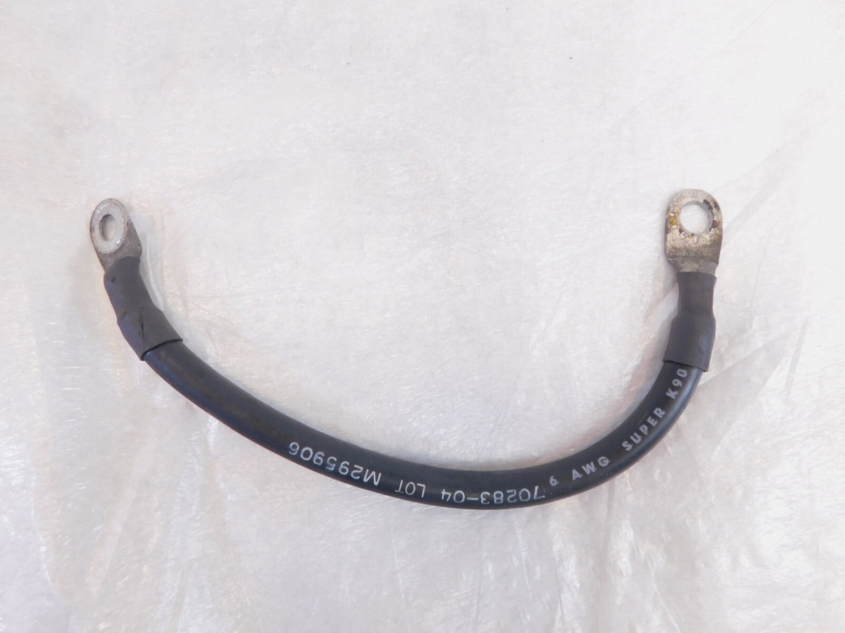 2004 2005 Harley Davidson Dyna Low Rider Super Glide Starter Ground Cable Wire - C3 Cycle
