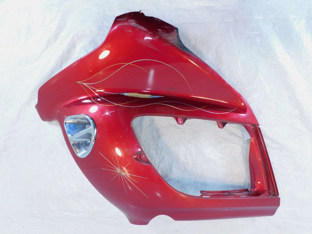 Honda GL1800 Goldwing Red Left Side Cowling Cowl Fairing Side Panel -For Parts - C3 Cycle