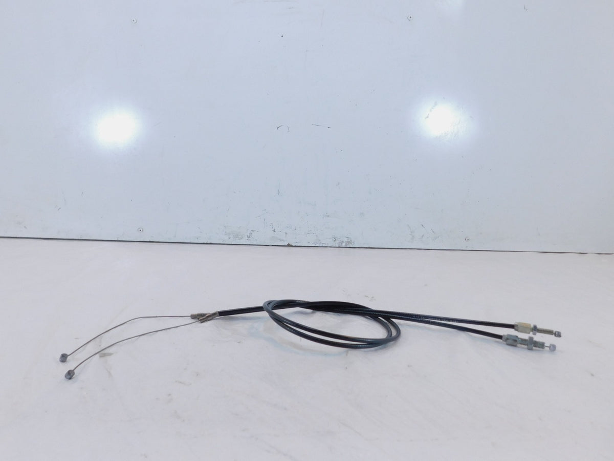 1997 & 1998 Buell Thunderbolt S3 Black Front Hand Control Throttle Cables - C3 Cycle