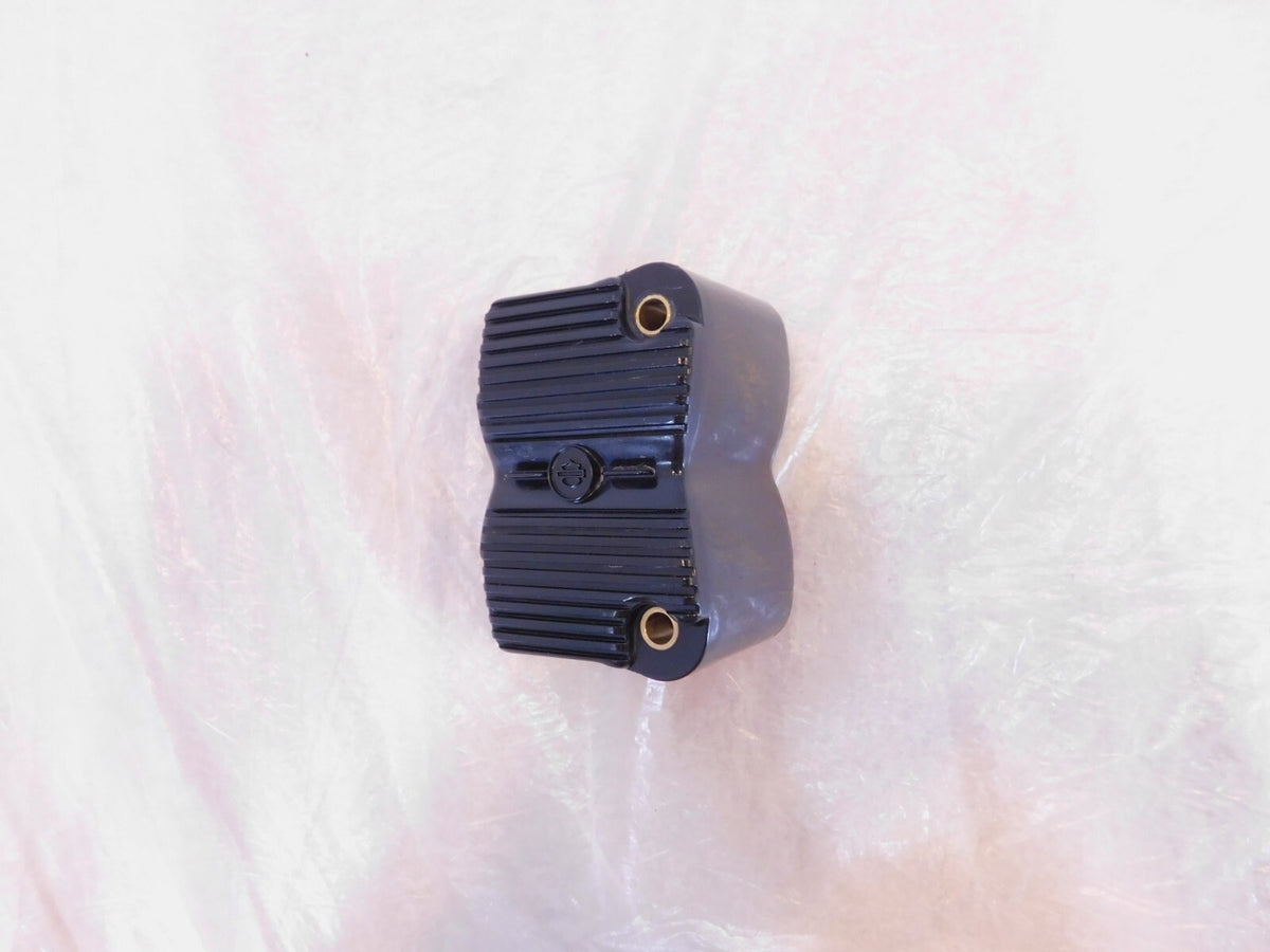 Harley Davidson Dyna Wide Glide & Fat Bob Right Black Ignition Coil Cover Cap - C3 Cycle