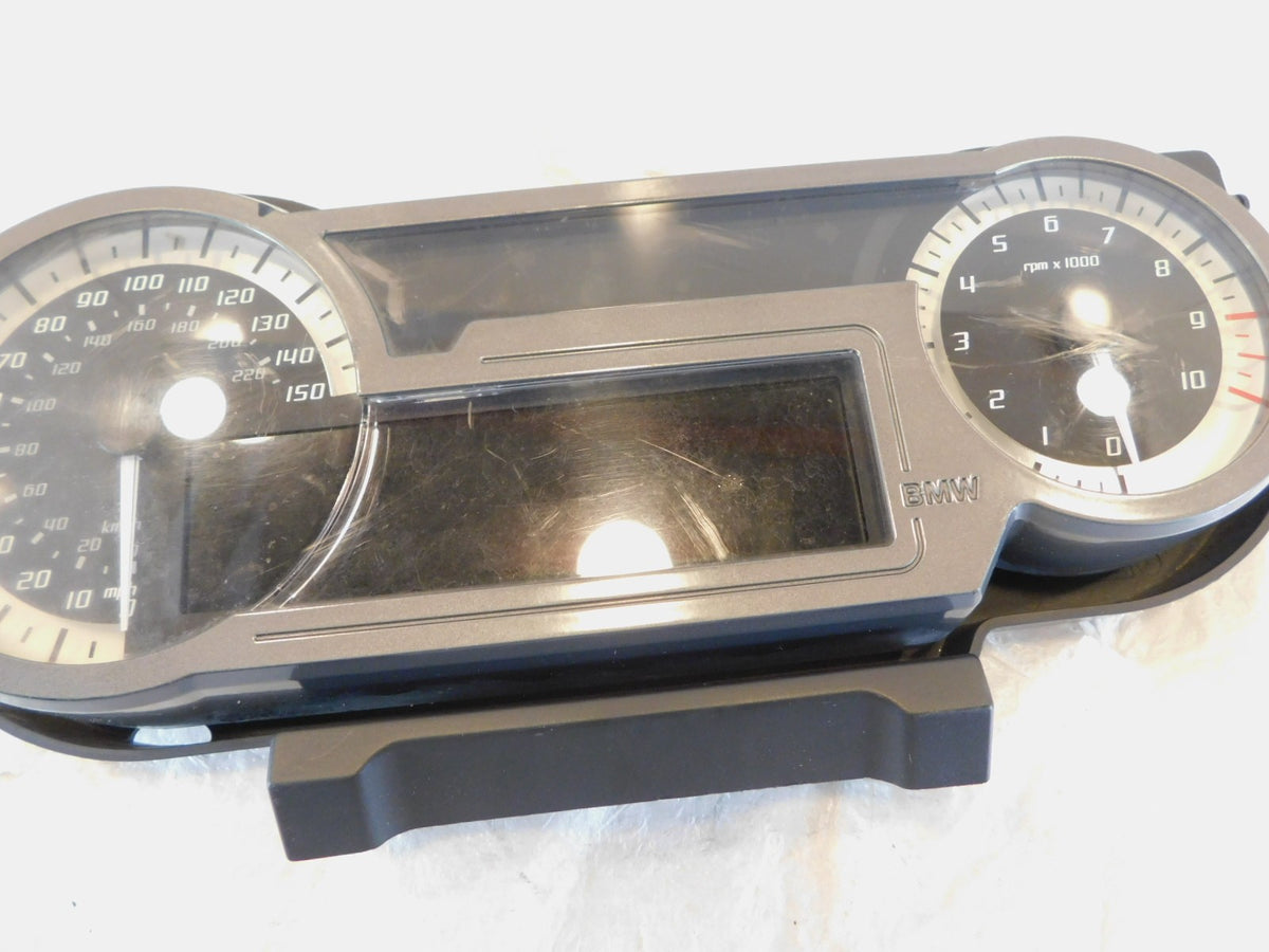 BMW R1250RT R1250 RT K52 Front Electrical Dash Instrument Gauge Cluster KM/H MPH