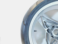 2001 2002 2003 2004 2005 BMW F650CS Silver Rear Wheel Rim & Tire - 36317681009 - C3 Cycle