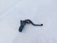 Kawasaki EX650 Ninja 650 Black Clutch Perch Bracket w/ Left Clutch Hand Lever - C3 Cycle